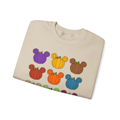 Colorful Pumpkins Unisex Crewneck