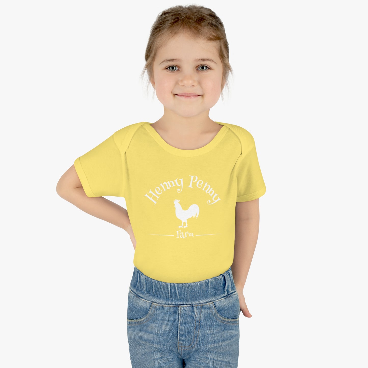 Henny Penny Farm Baby Onesie