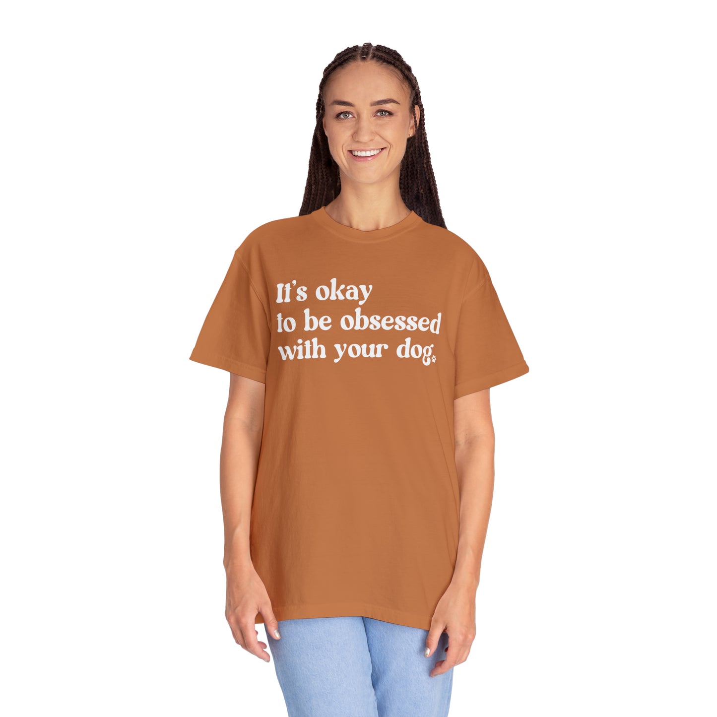 Dog Obsessed Unisex Comfort Colors Tee