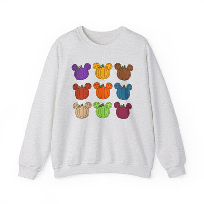 Colorful Pumpkins Unisex Crewneck