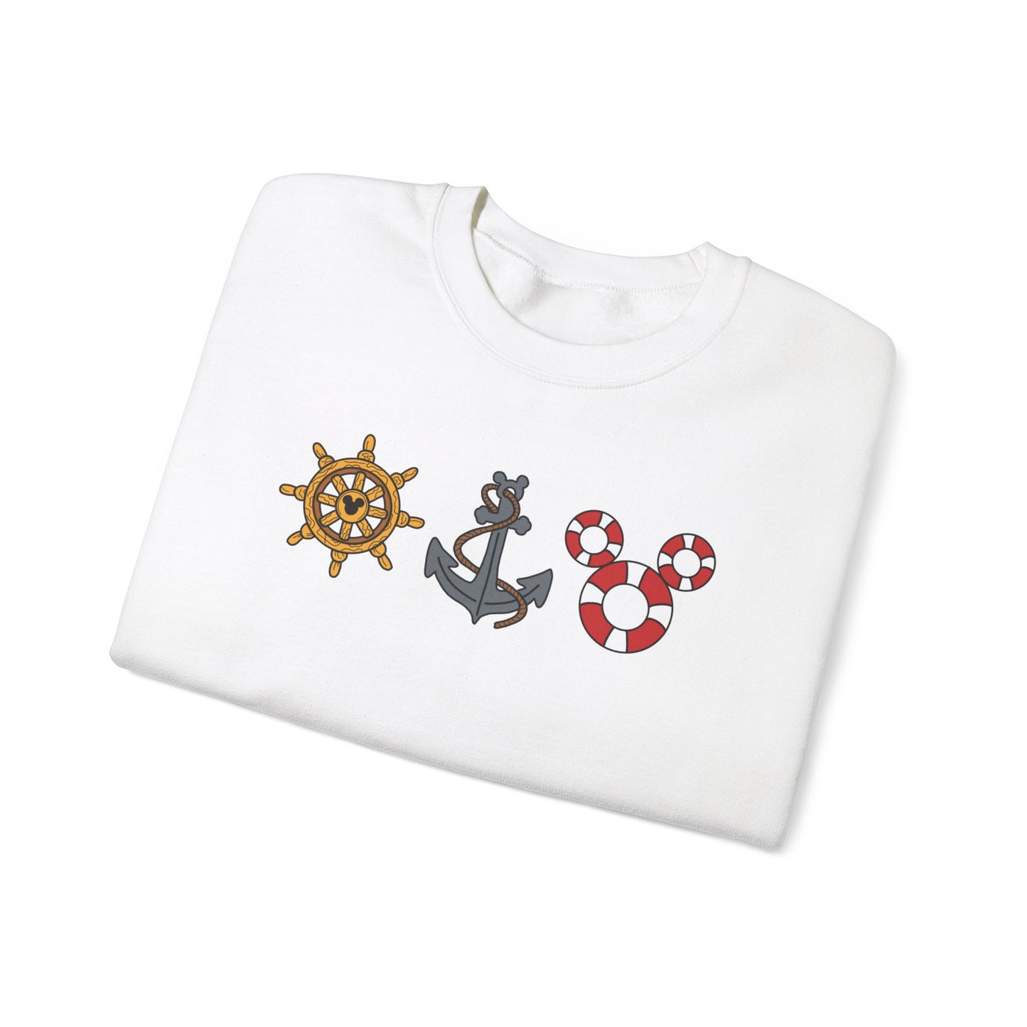 Anchors Away Unisex Crewneck