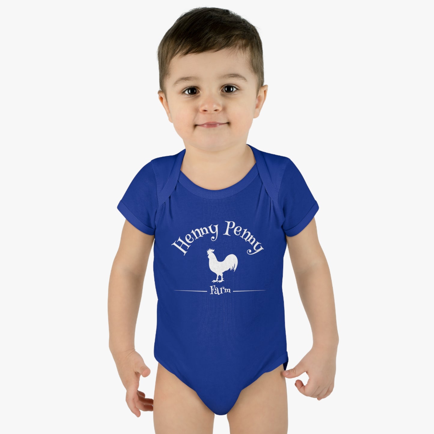 Henny Penny Farm Baby Onesie