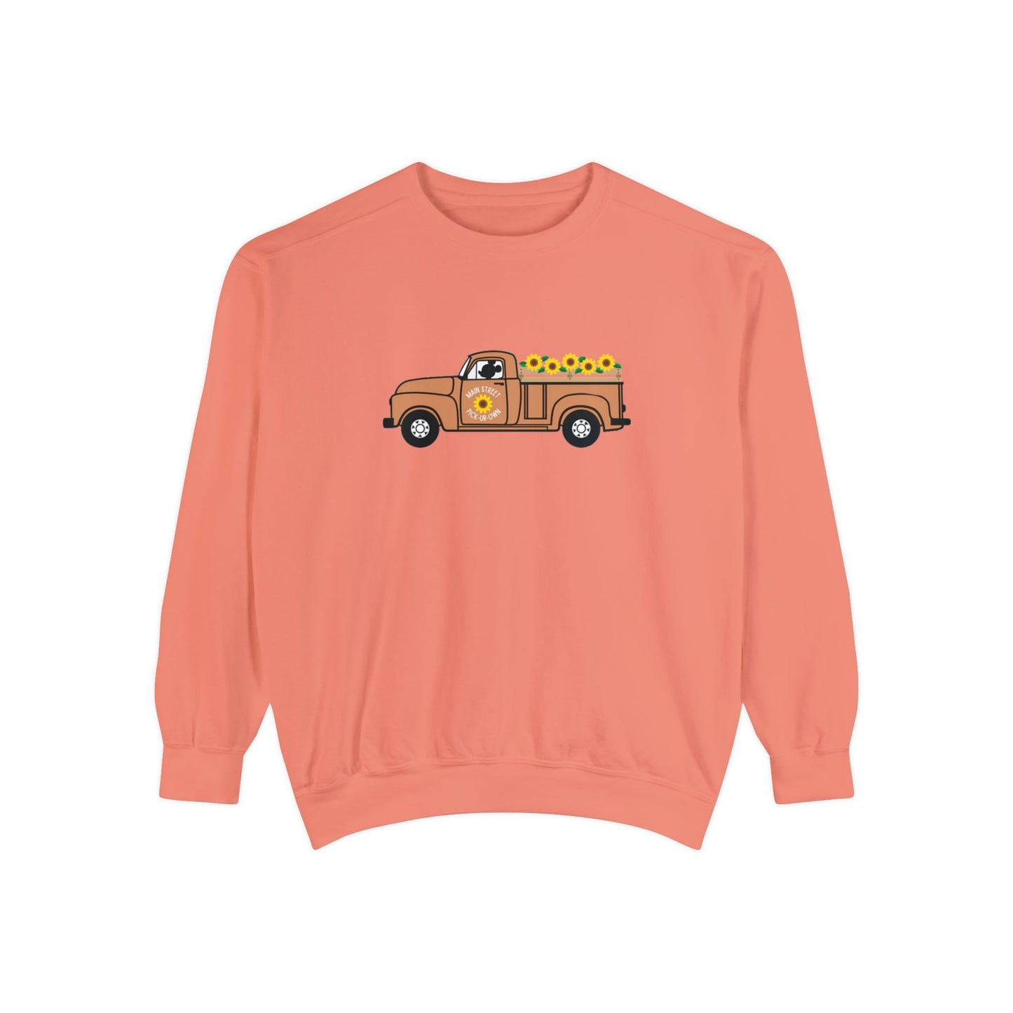 Sunflower Fields Comfort Colors Sweatshirt