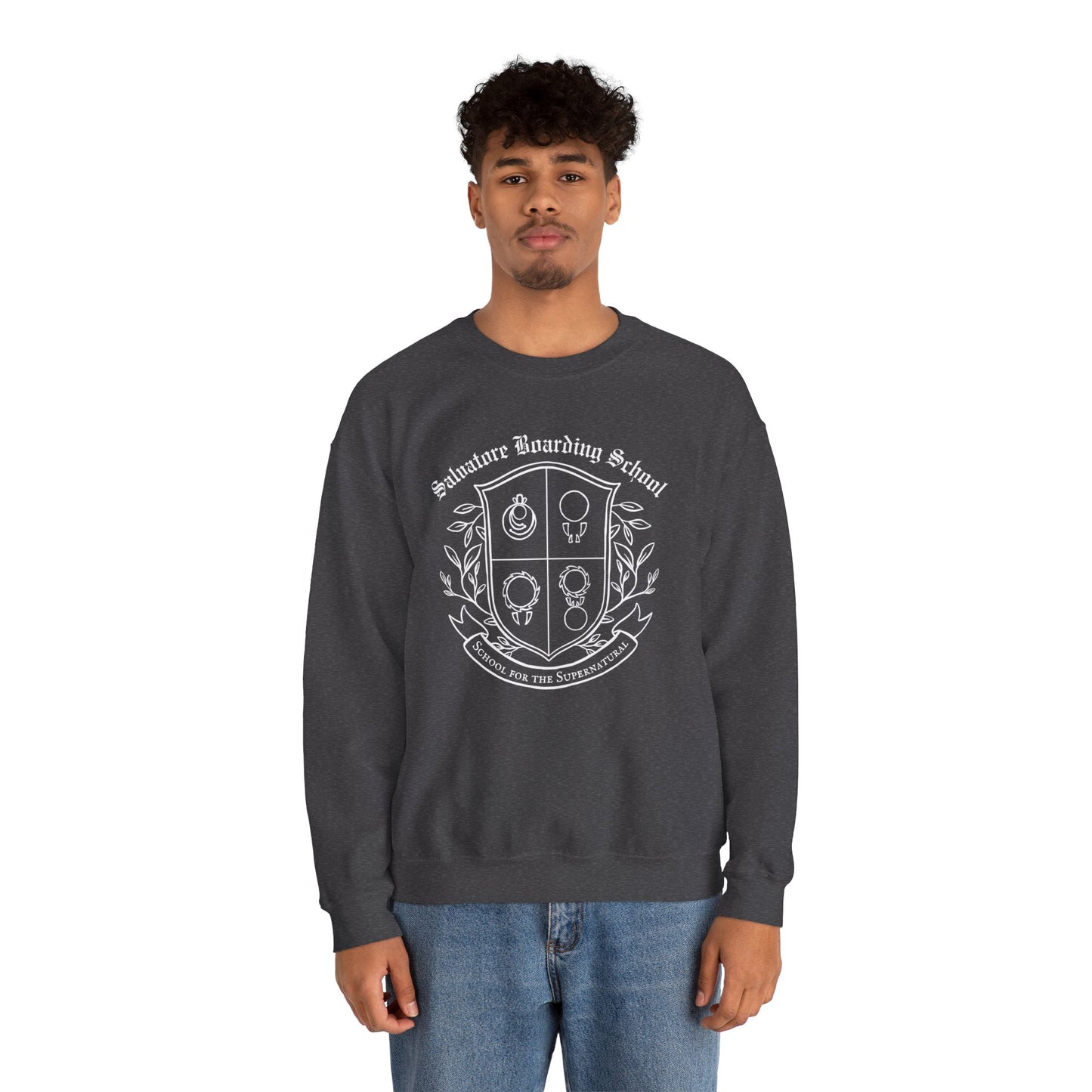 Supernatural School Gildan Crewneck