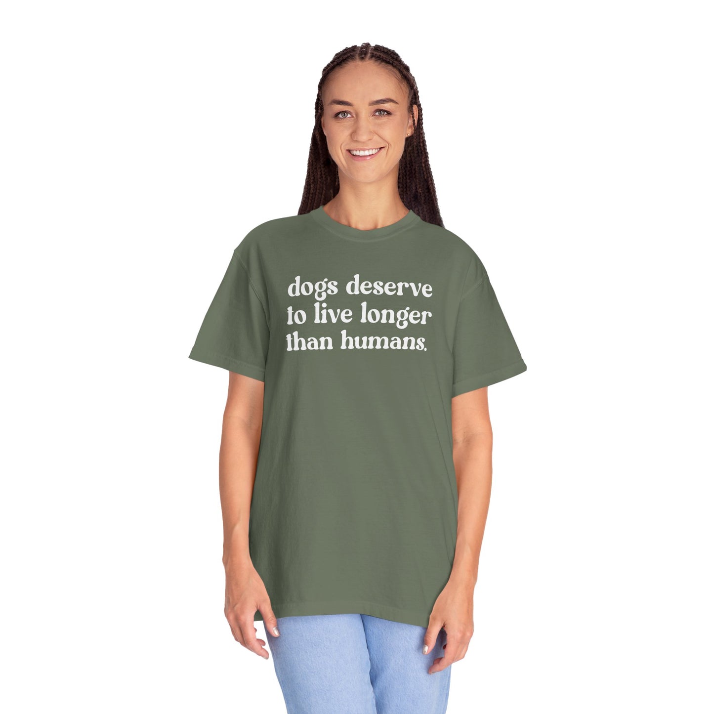 Long Live Dogs Unisex Comfort Colors Tee