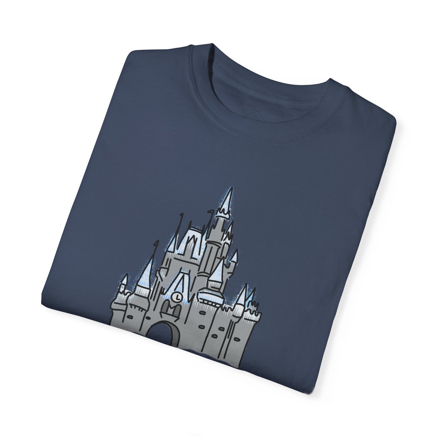 Dream Lights Castle Comfort Colors Tee