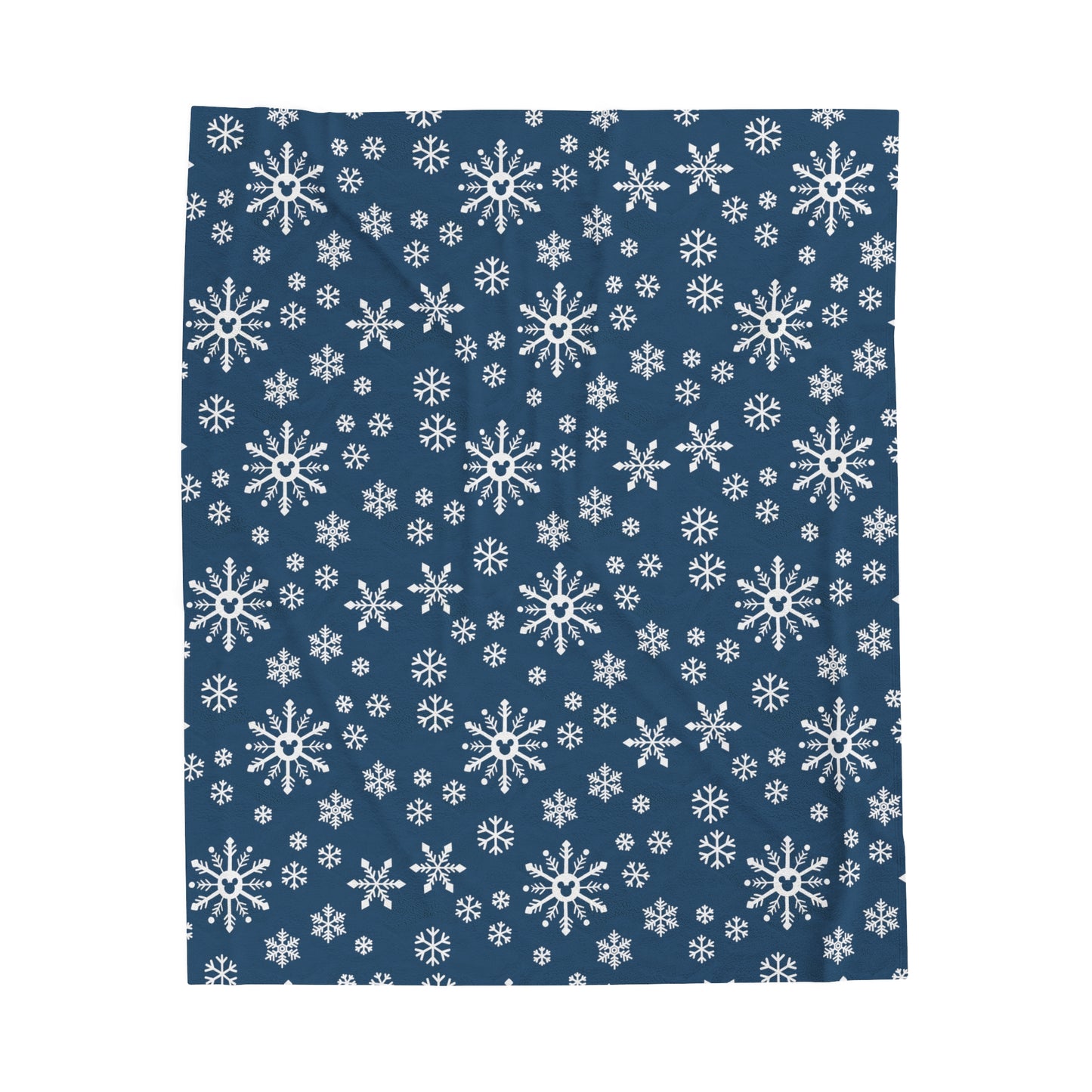 Magical Snowflakes Velveteen Blanket