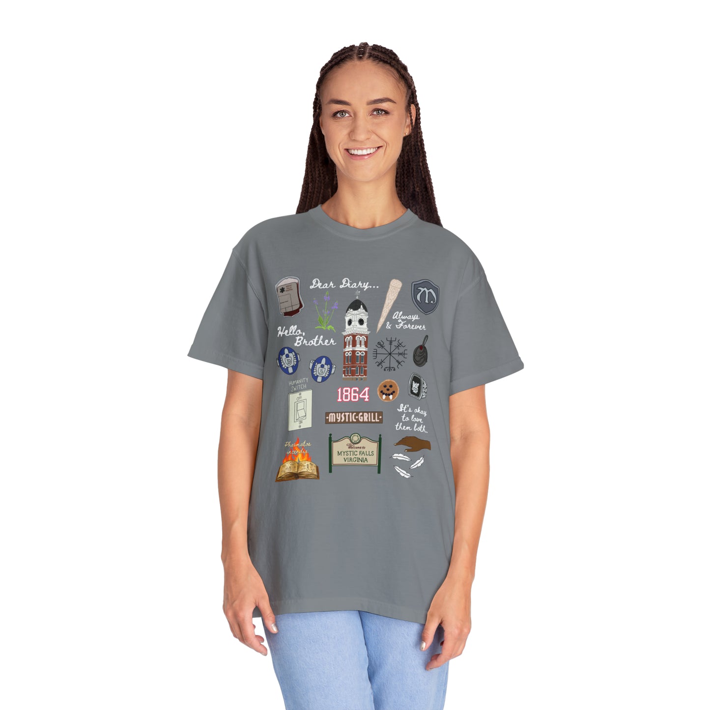 Vampire Doodles Comfort Colors Tee