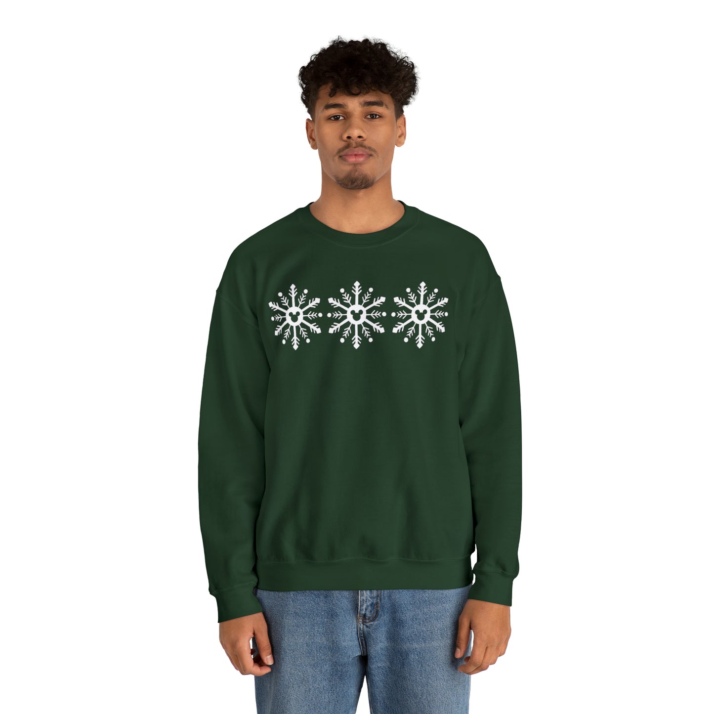 Magical Snowflakes Unisex Gildan Crewneck