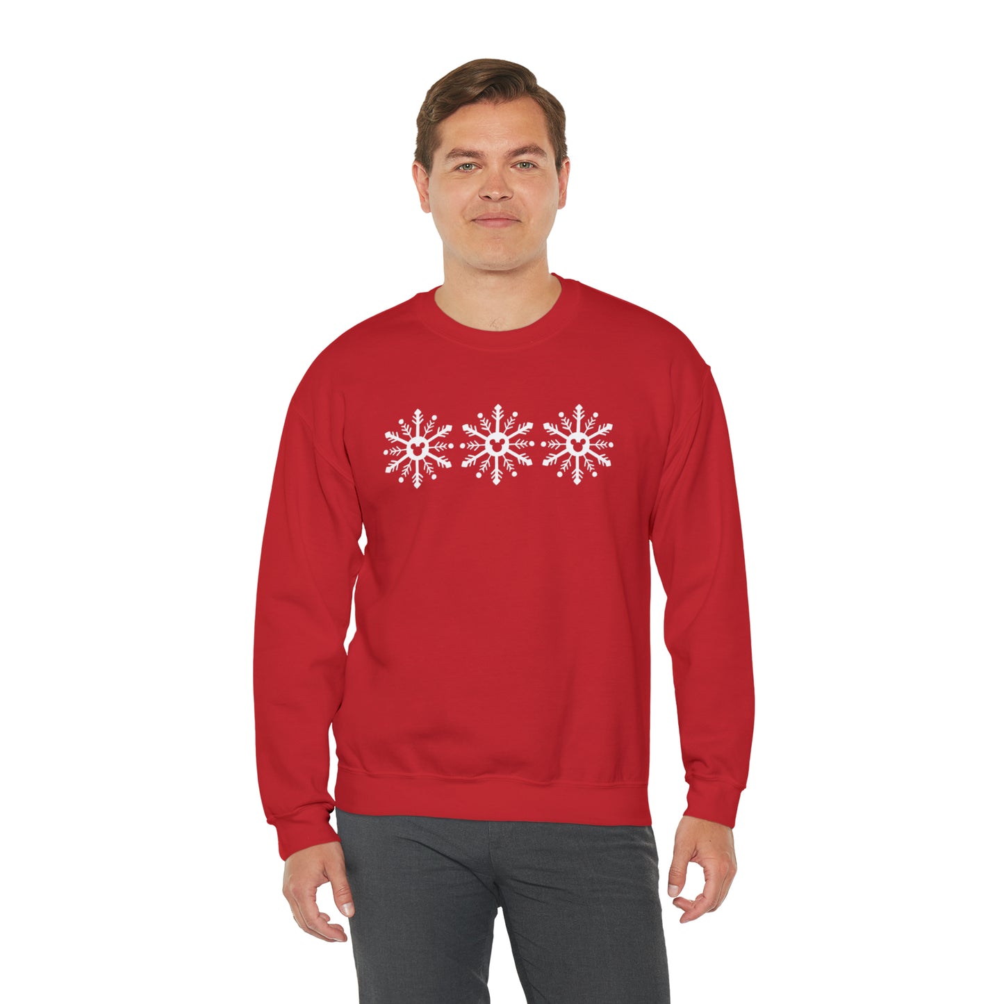 Magical Snowflakes Unisex Gildan Crewneck