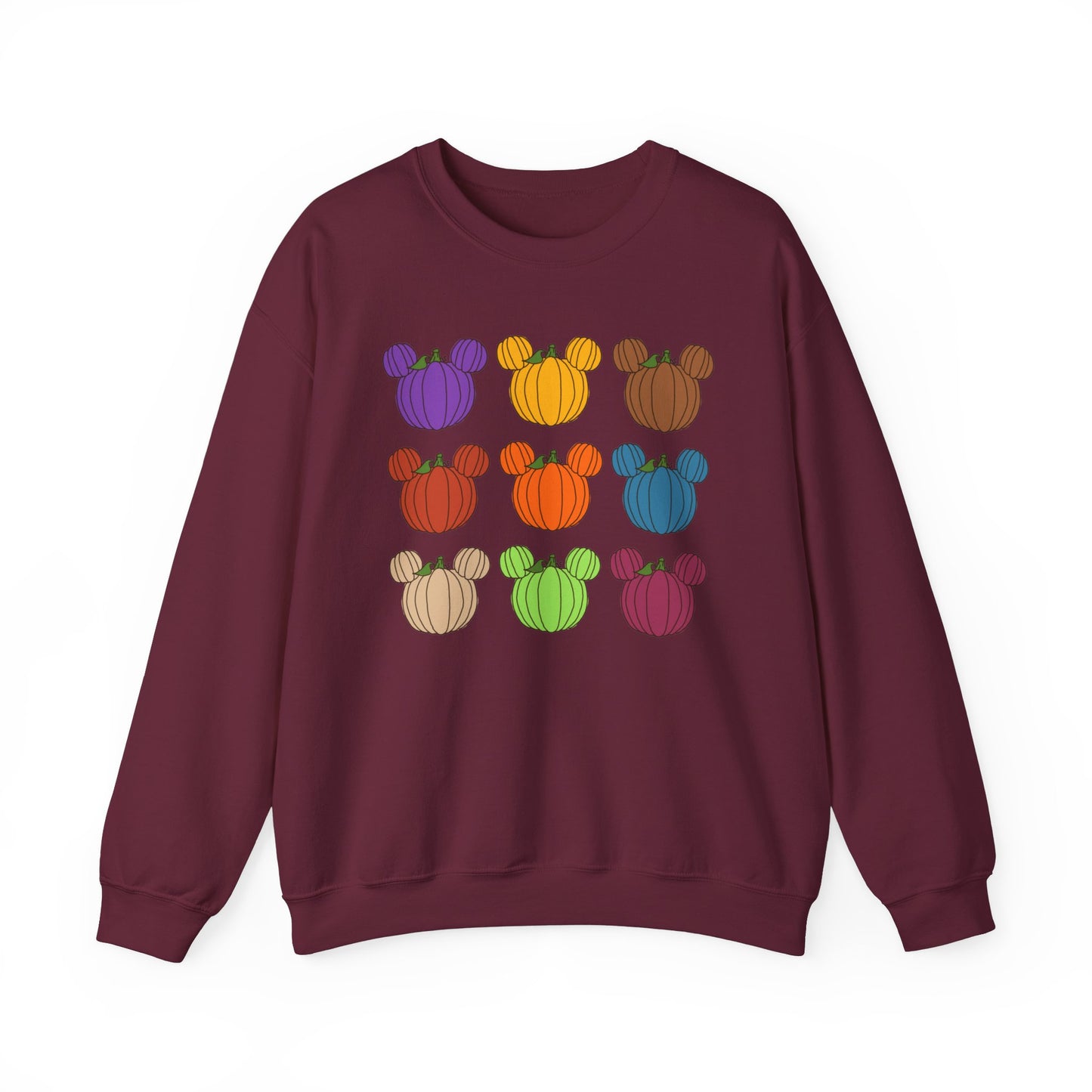 Colorful Pumpkins Unisex Crewneck