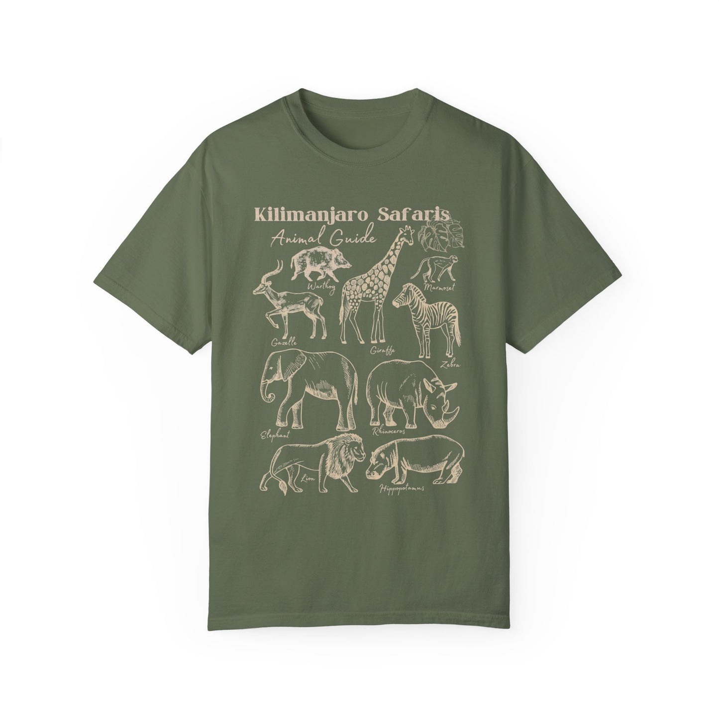 Neutral Safari Guide Comfort Colors Tee