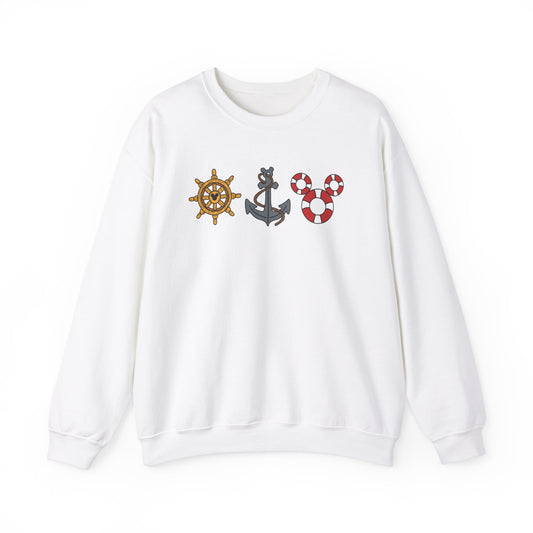 Anchors Away Unisex Crewneck