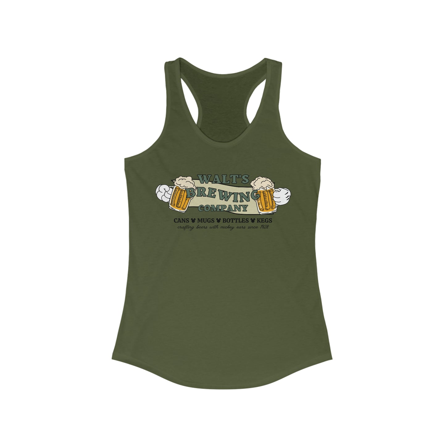 Walt's Brewery Women's Racerback Tank