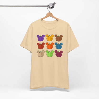 Colorful Pumpkins Unisex Tee