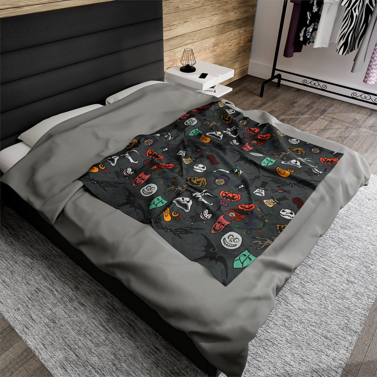 Nightmare Velveteen Blanket