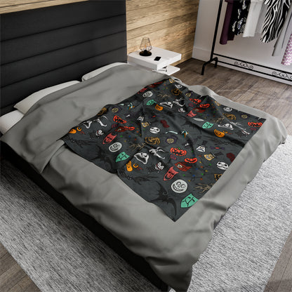 Nightmare Velveteen Blanket