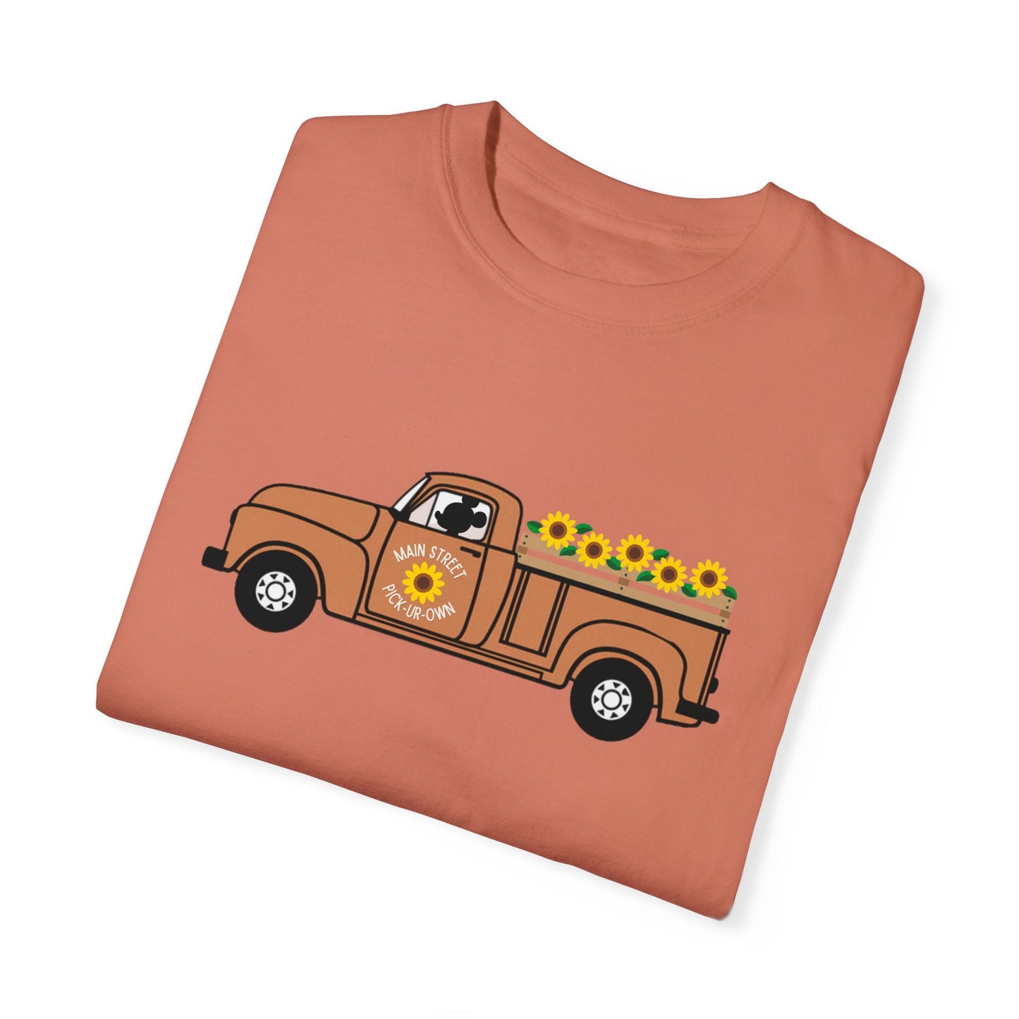 Sunflower Fields Comfort Colors Tee