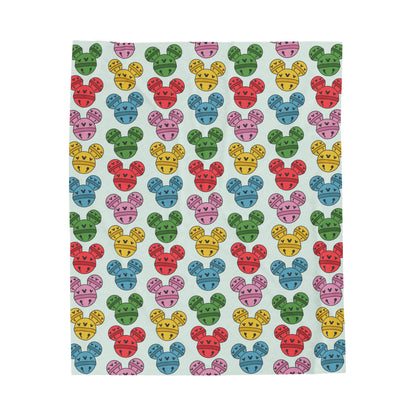 Jingle All The Way Velveteen Blanket