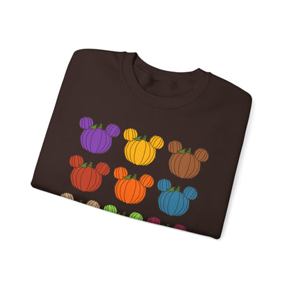 Colorful Pumpkins Unisex Crewneck