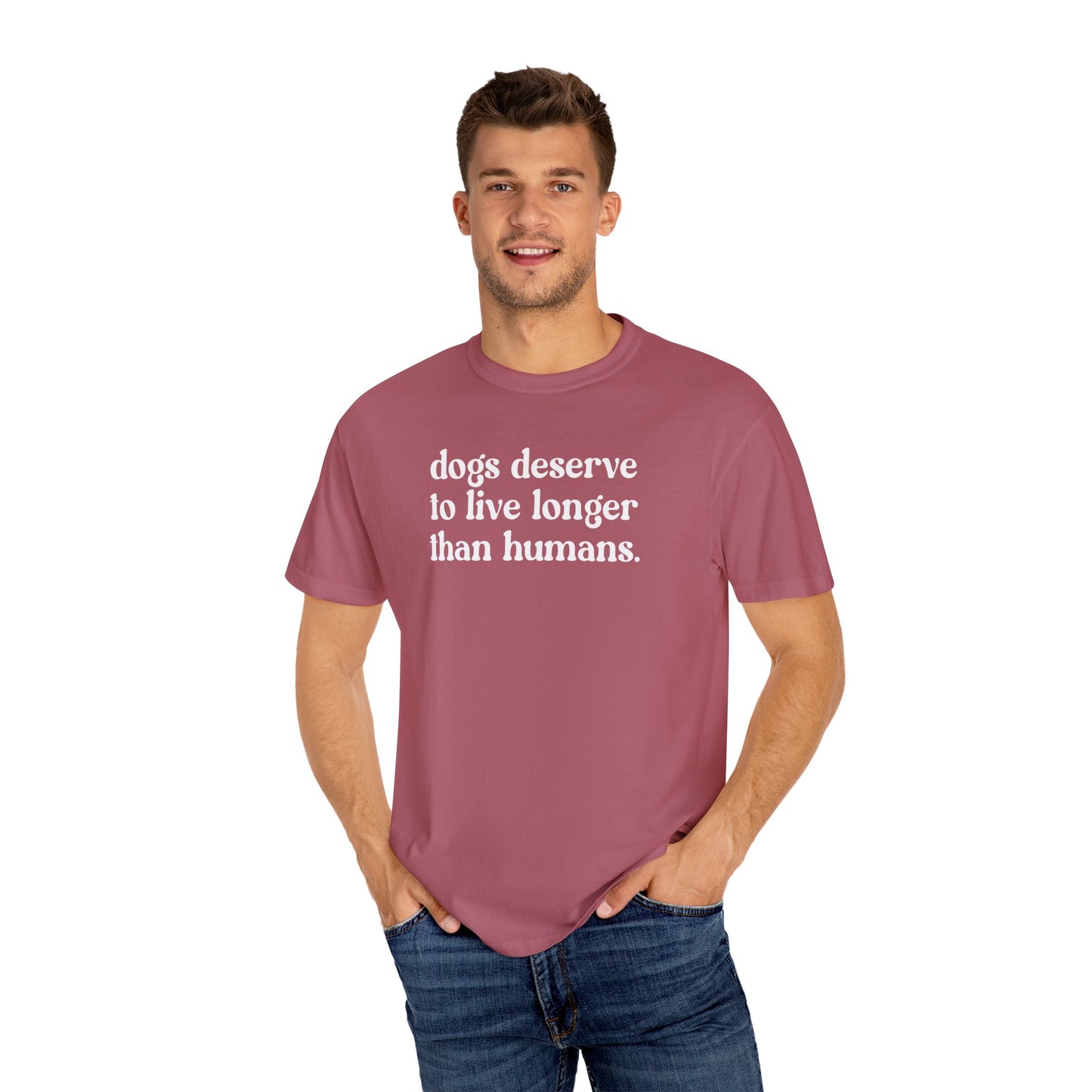 Long Live Dogs Unisex Comfort Colors Tee