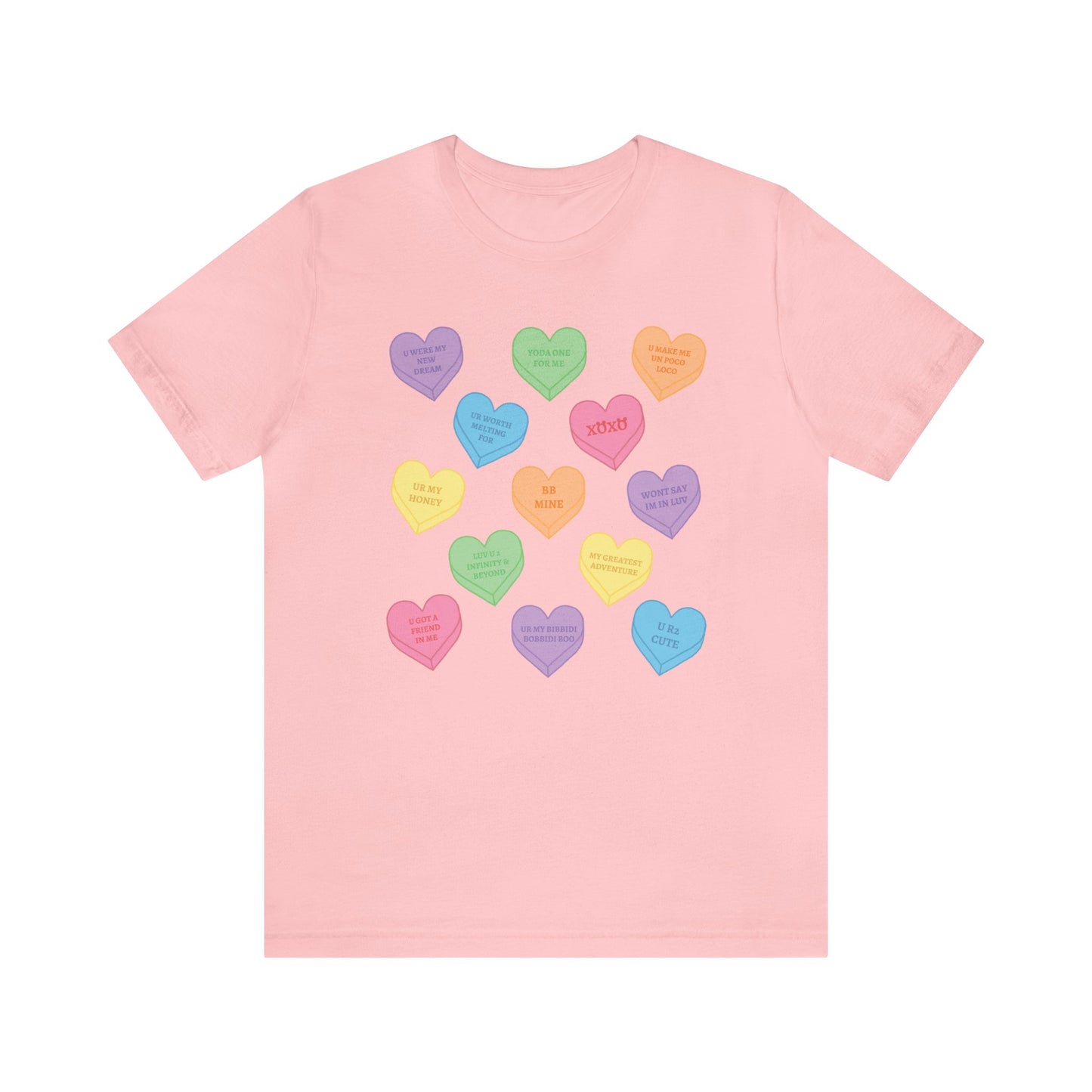 Conversation Hearts Unisex Tee