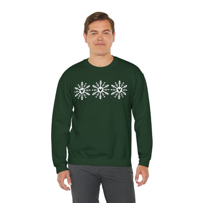 Magical Snowflakes Unisex Gildan Crewneck