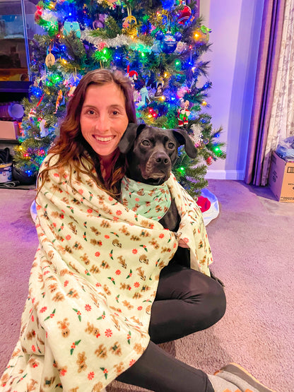 Gingerbread Friends Blanket