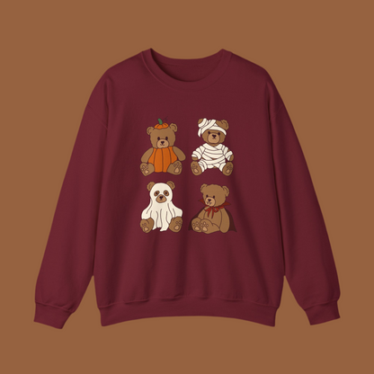 Bear-y Scary Gildan Crewneck