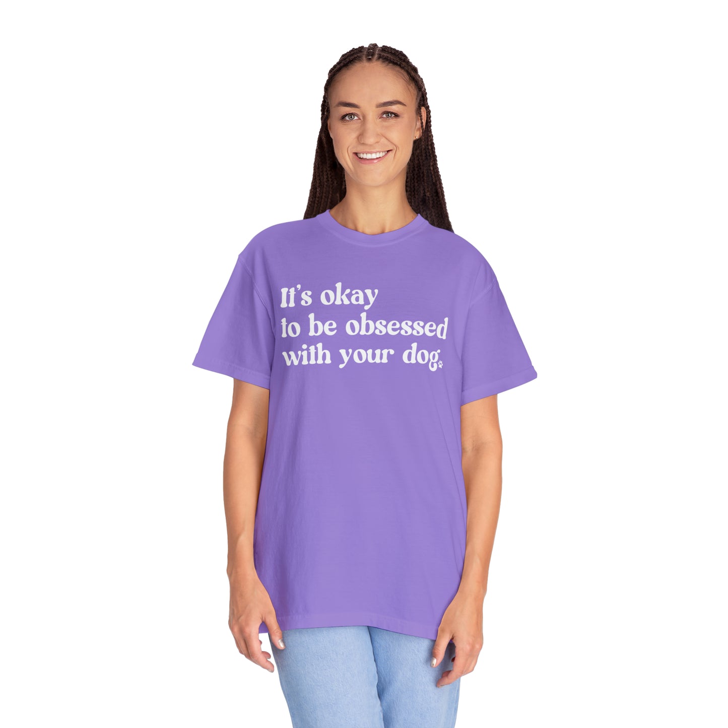 Dog Obsessed Unisex Comfort Colors Tee