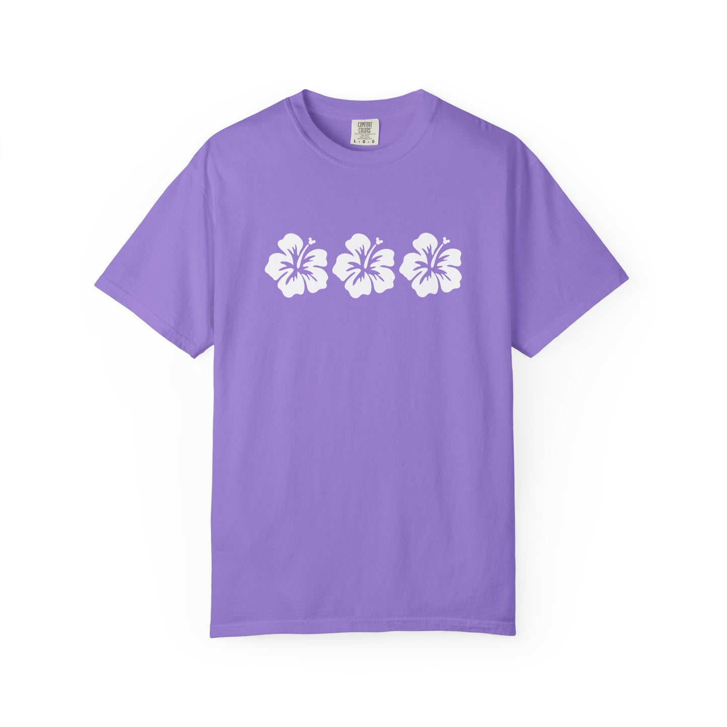 Hibiscus Princess Comfort Colors Unisex Tee