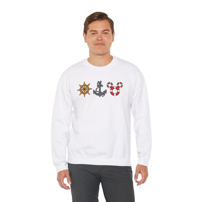 Anchors Away Unisex Crewneck