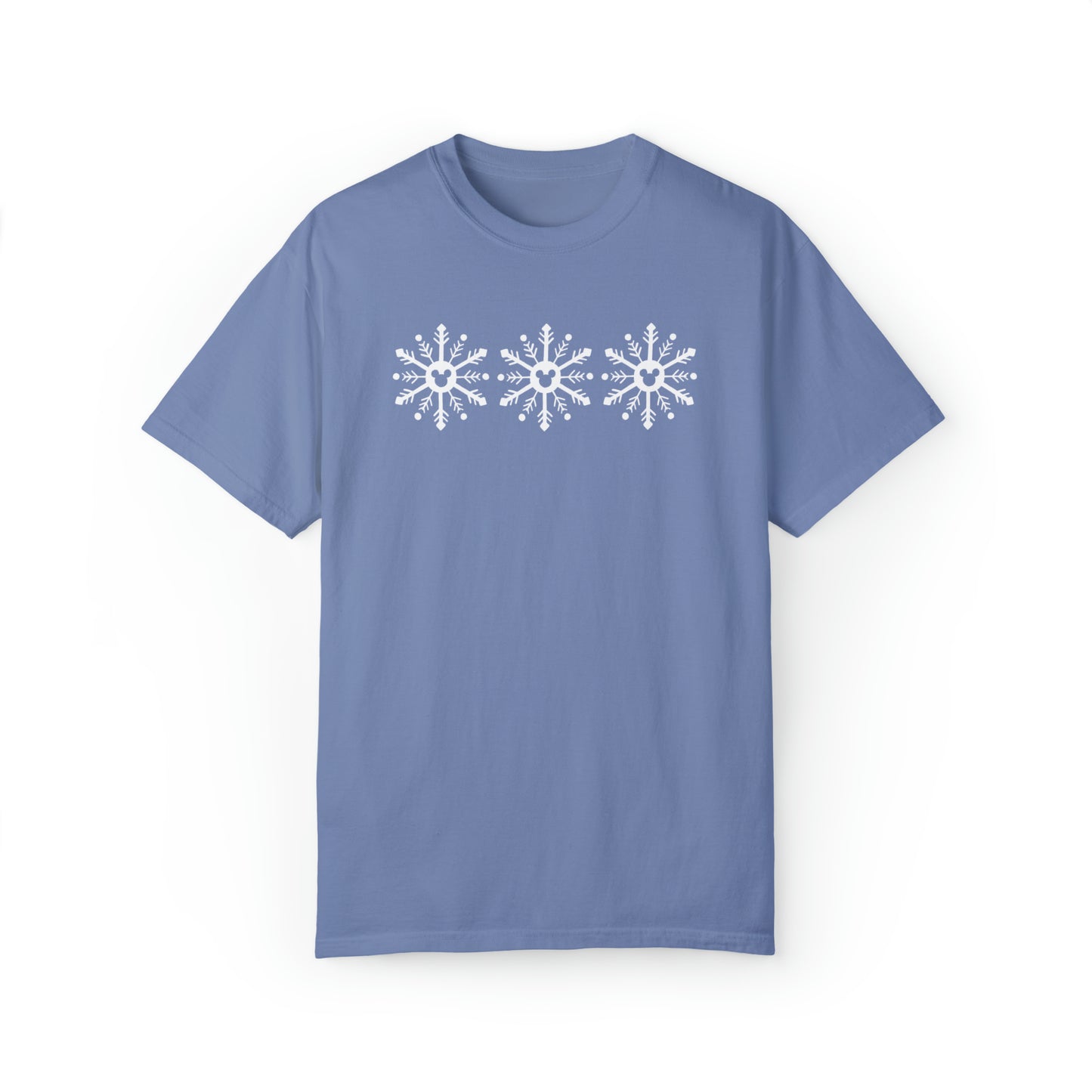 Magical Snowflakes Comfort Colors Tee