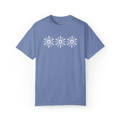 Magical Snowflakes Comfort Colors Tee