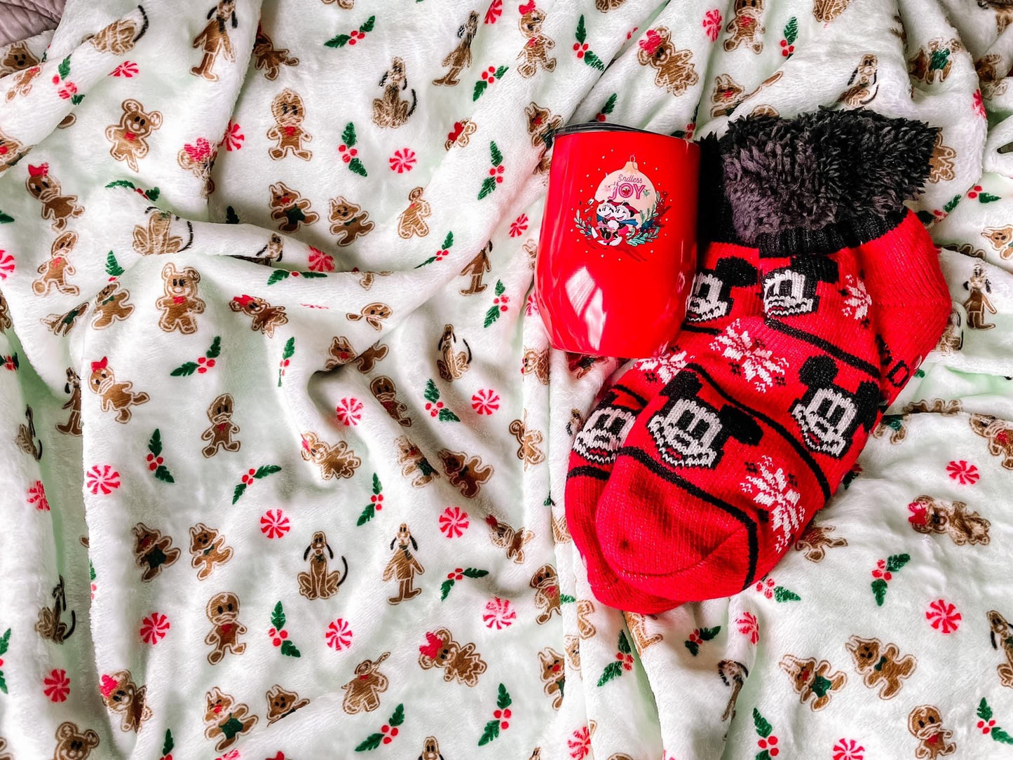 Gingerbread Friends Blanket