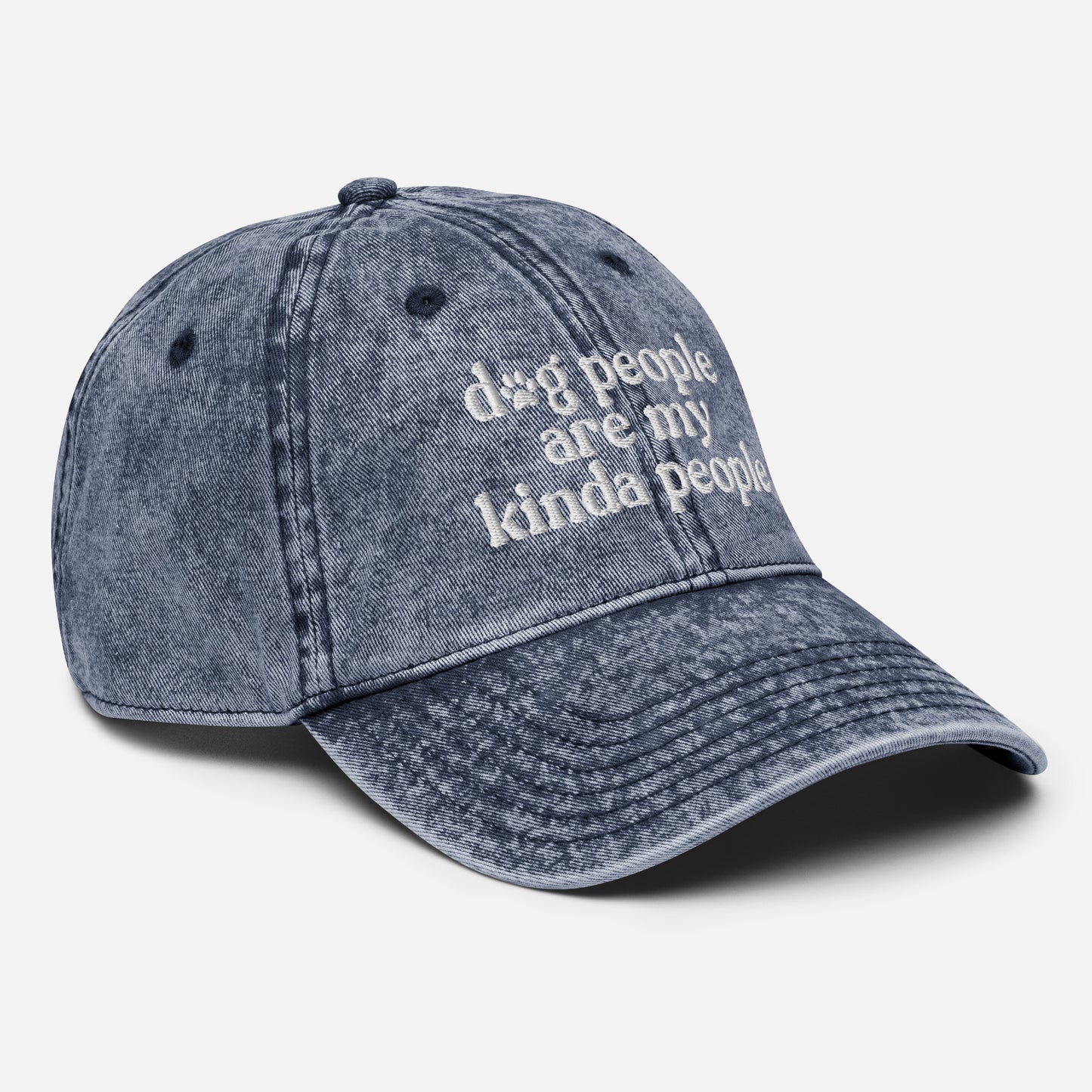 Dog People Vintage Hat