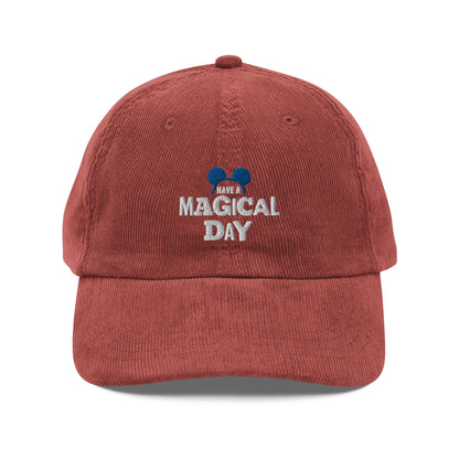 Magical Day Corduroy Hat