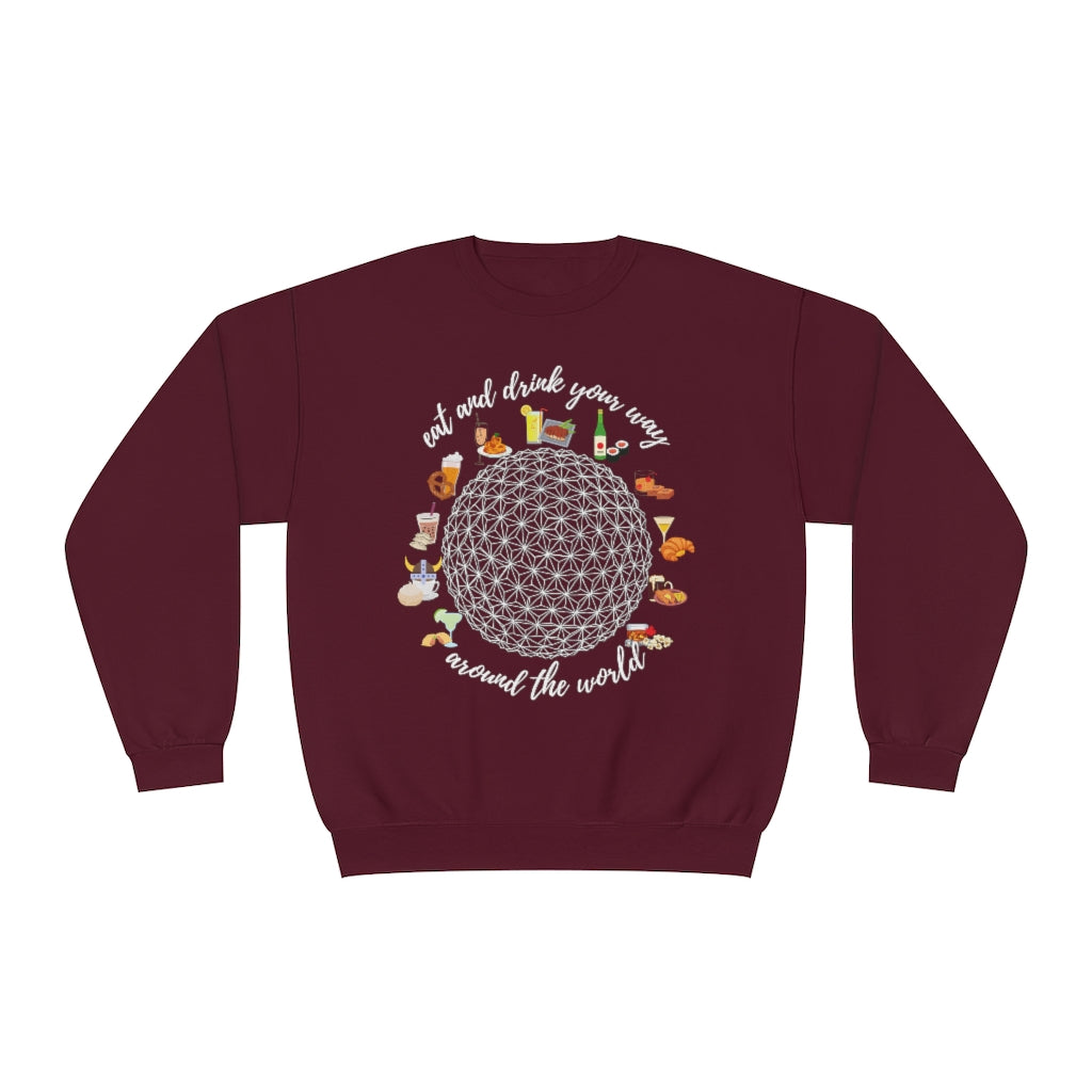 Around The World Crewneck Sweatshirt