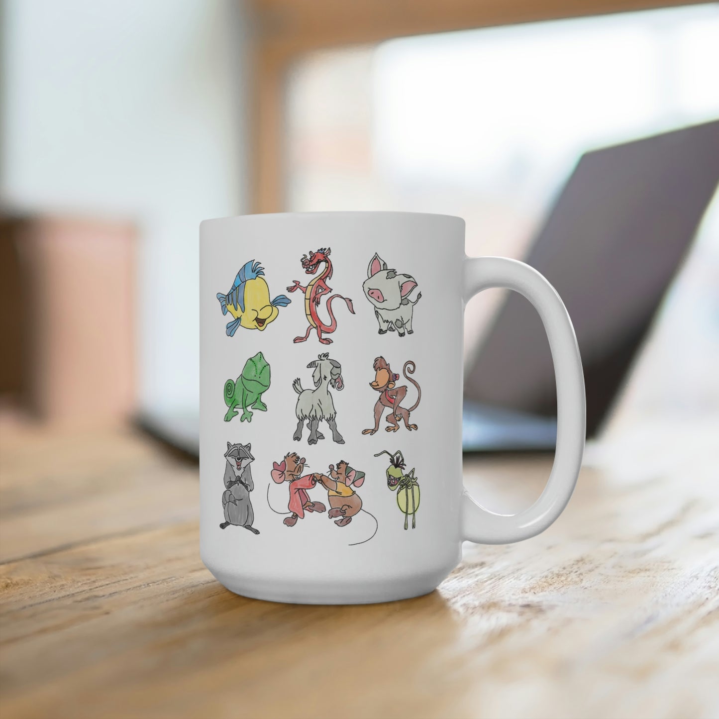 Sidekick Sketch Mug 15oz