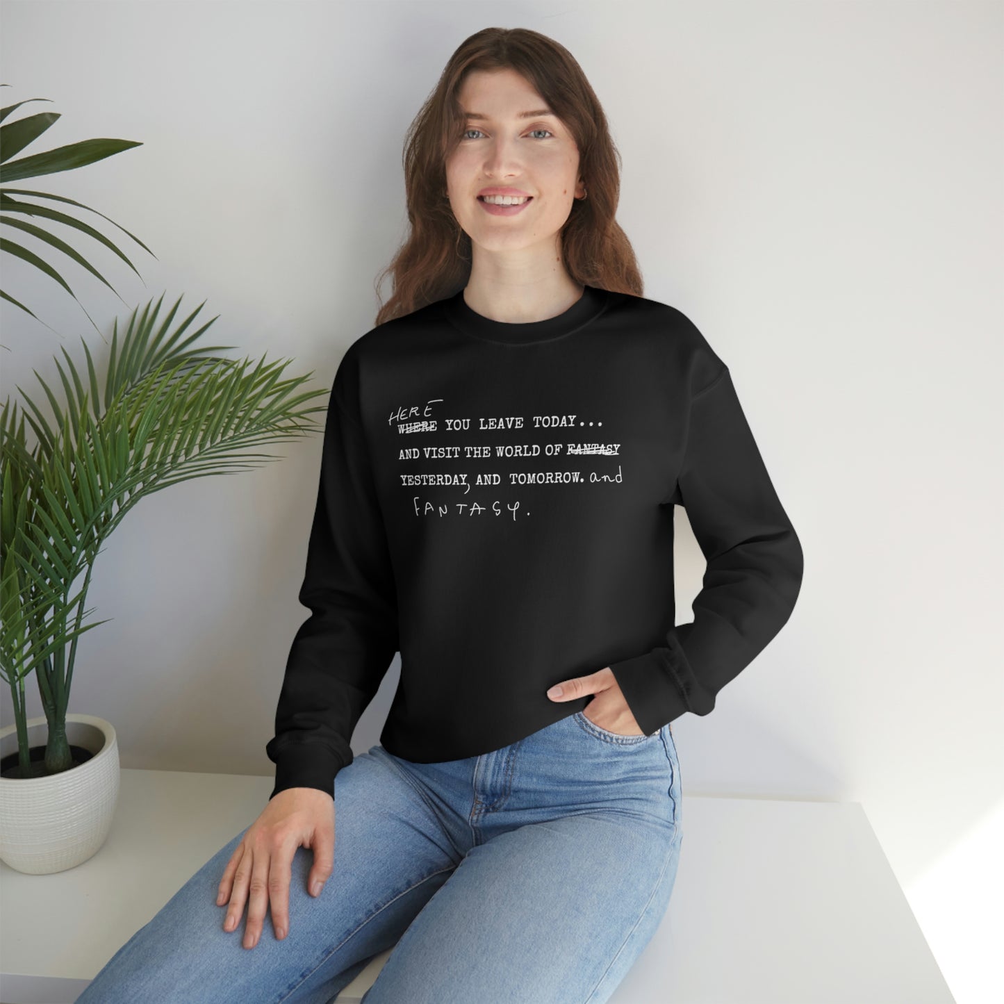 Entrance Plaque Unisex Crewneck