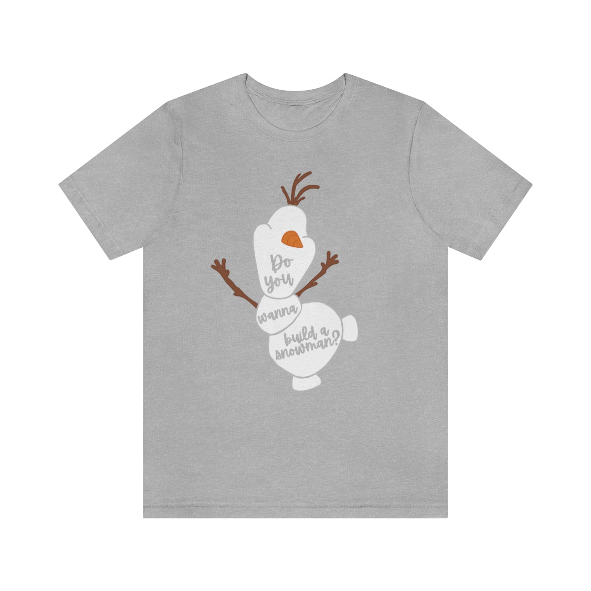 Happy Snowman Unisex Tee