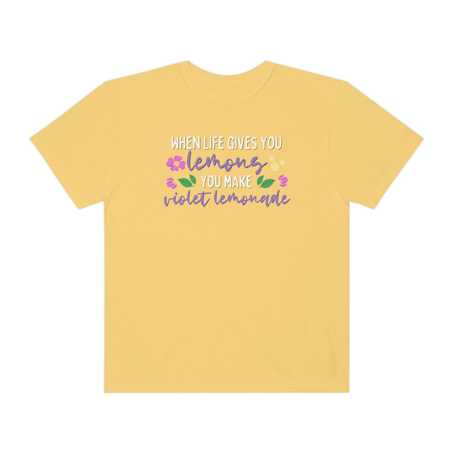 Violet Lemons Unisex Comfort Colors Tee