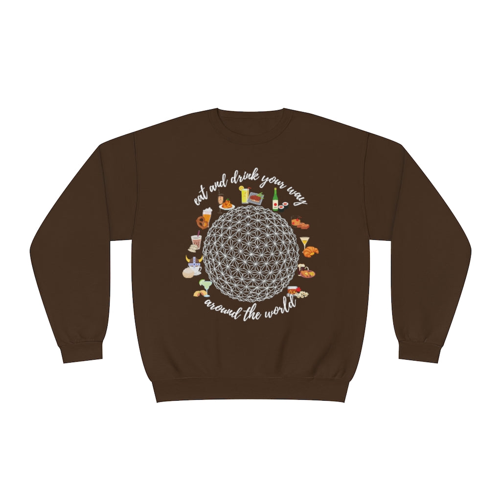 Around The World Crewneck Sweatshirt