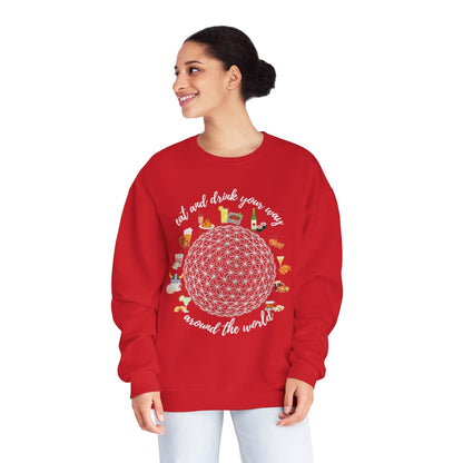 Around The World Crewneck Sweatshirt