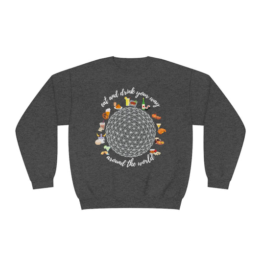 Around The World Crewneck Sweatshirt