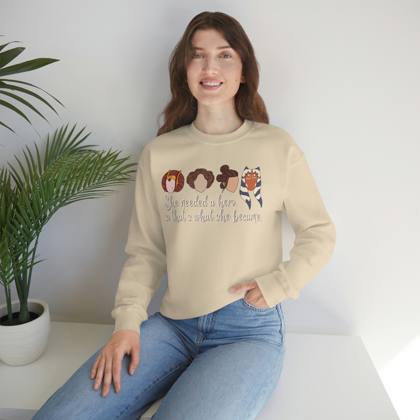 Females of the Force Unisex Crewneck