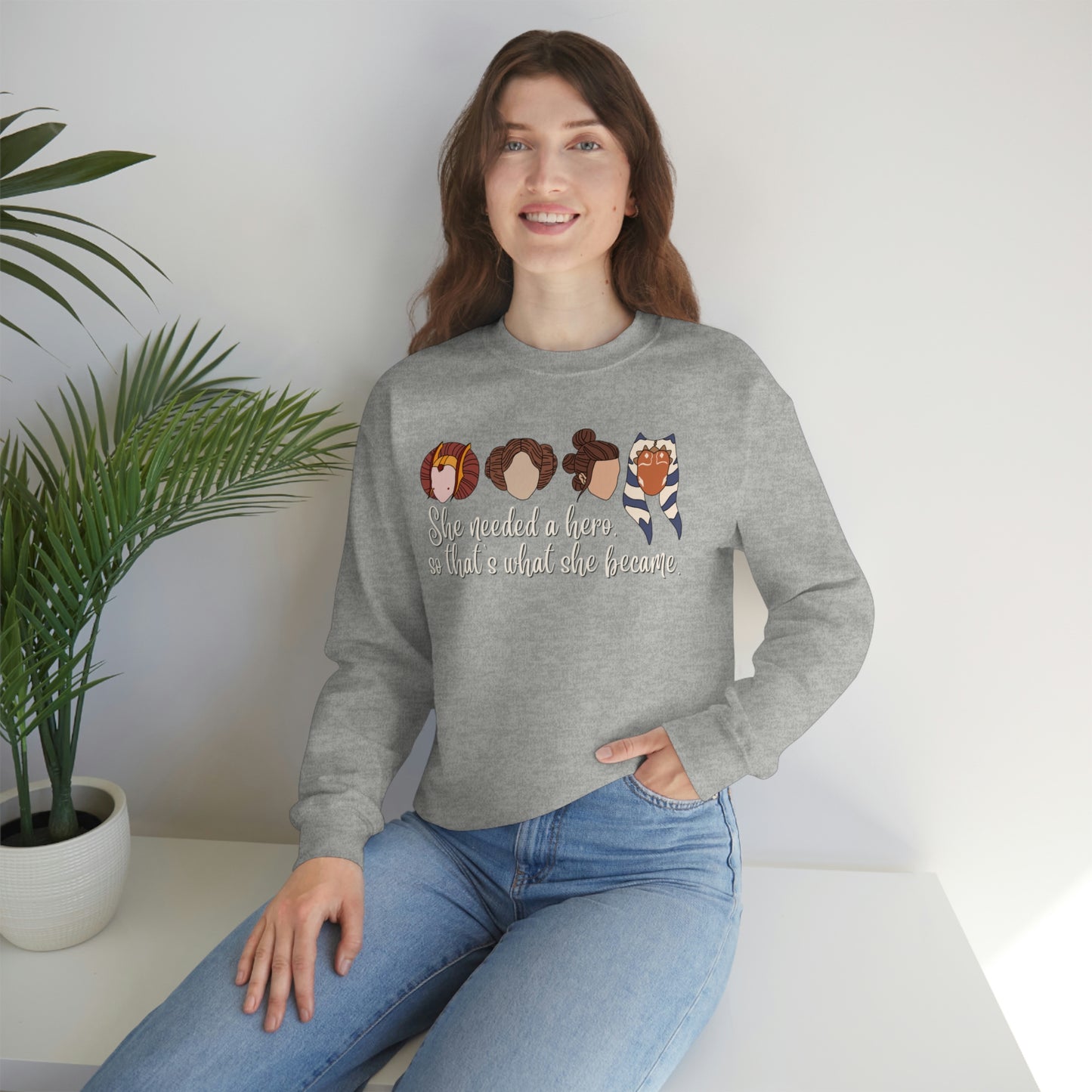 Females of the Force Unisex Crewneck