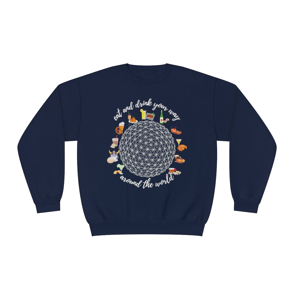 Around The World Crewneck Sweatshirt