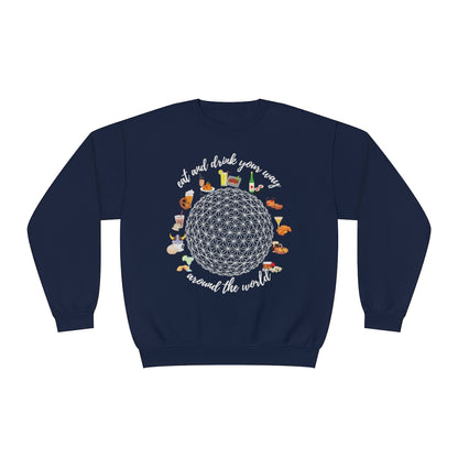 Around The World Crewneck Sweatshirt