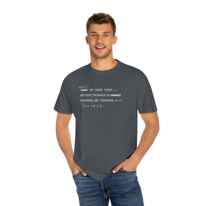 Entrance Plaque Comfort Colors Unisex Tee